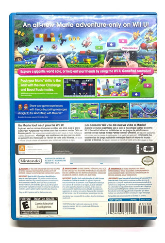 New Super Mario Bros U (Usado)
