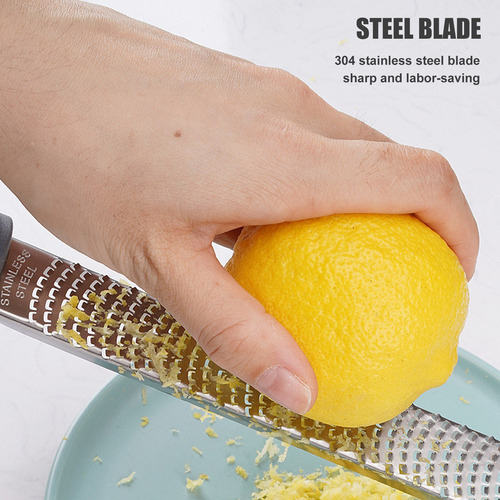 Rallador De Queso Citrus Zester Rallador De Acero Inoxidable