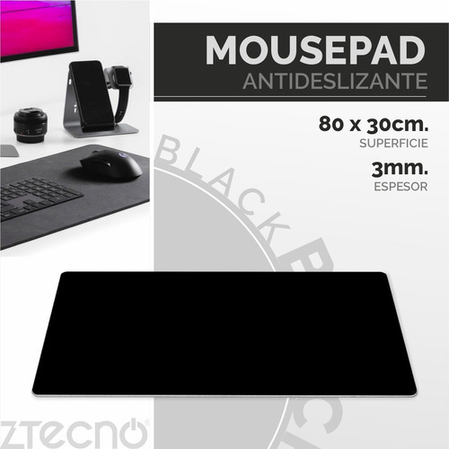 Imagen 5 de 6 de Mouse Pad Gamer 80x30cm Antideslizante Xl Escritorio Pc