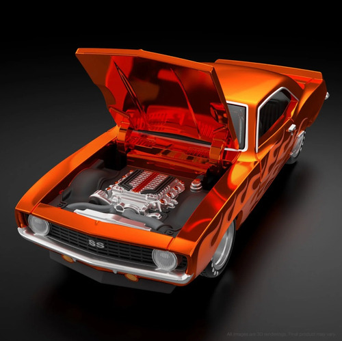 Hot Wheels 1969 Chevy Camaro Ss Rlc Selections Series 2022 Color Naranja