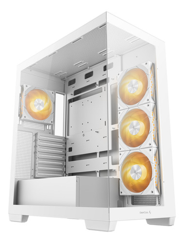 Gabinete Deepcool Cg580 Wh Vidrios Templados Panoramicos