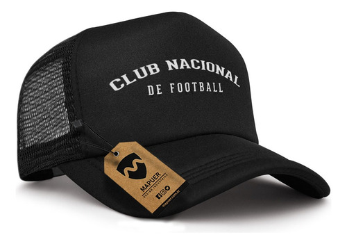 Gorra Club Nacional De Football Uruguay Bolso Mapuer Futbol