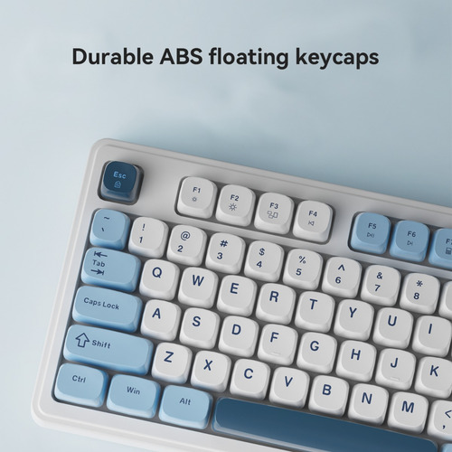 Teclado De Membrana Ajazz Af98 Com Fio, Luz Mista Win/mac