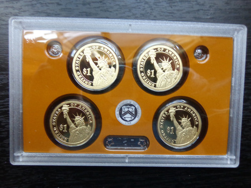Usa Colección Dólar De Los Presidentes 2014 S Proof. (Usado)