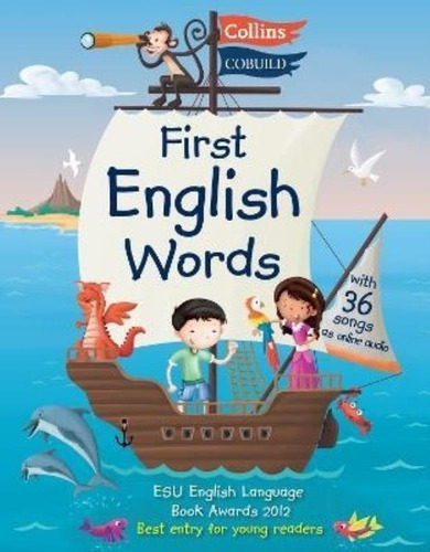 Collins First English Words, De No Aplica. Editorial Harpercollins, Tapa Blanda En Inglés Internacional, 2014