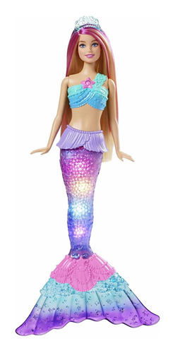 Barbie Sirena Dreamtopia Con Luces En Cola Original Mattel 
