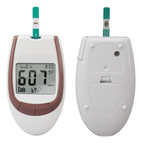 Kit De Medición De Azúcar En Sangre De Precisión, Monitor De