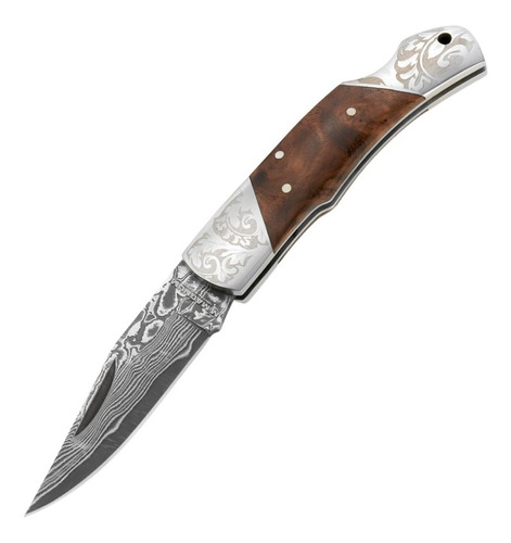 Navaja Magnum By Boker Arbolito Mb946dam Damascus Duke Limit