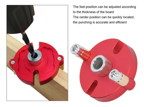 Plantilla De Alineación De Agujeros Self Centering Dowel Jig Color