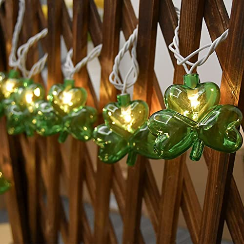 Guirnalda De Luces Abeja Shamrock Para Decoración Del Día De