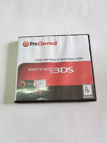 Juego Nintendo 3ds Lego Star Wars Iii Clone Wars Fisico