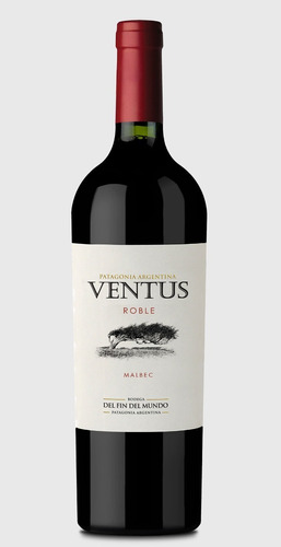 Vino Ventus Roble Malbec 750ml. Comercializadora Segurola