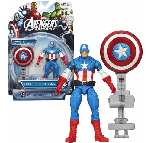 Marvel Avengers Shield Gear Capitan America Hasbro Original