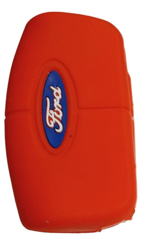 Funda Llave Silicona Roja,ford Focus Fiesta Ka Ranger Envio