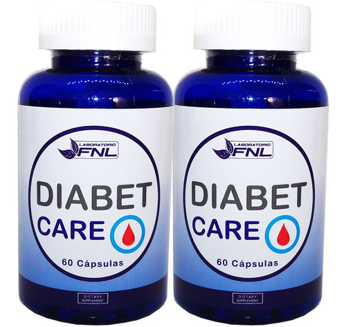 2x Diabet Care Fnl 60 Cap Ayuda Control Glucosa Canela Maqui