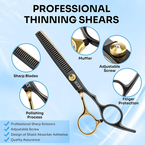 Tijeras De Corte De Cabello, Juego De 15 Tijeras Profesional