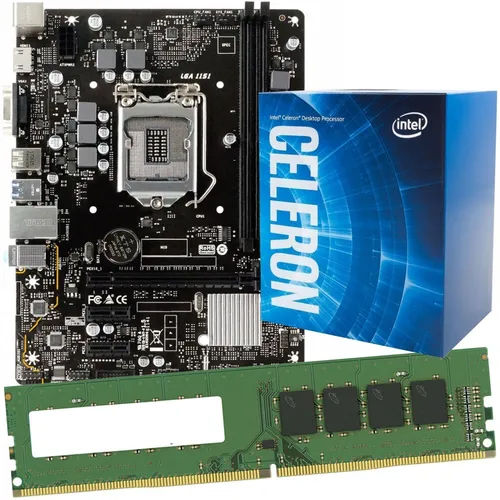 comprar Combo Pc Intel Celeron Dual Core G5905 + H410 + 8gb Ddr4