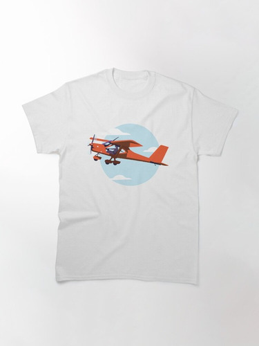 Polera Avioneta Volar Nubes