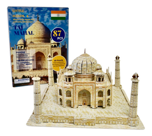 Rompecabezas  3d  Para S Y Niños  India Taj Mahal 3d Fr80rt