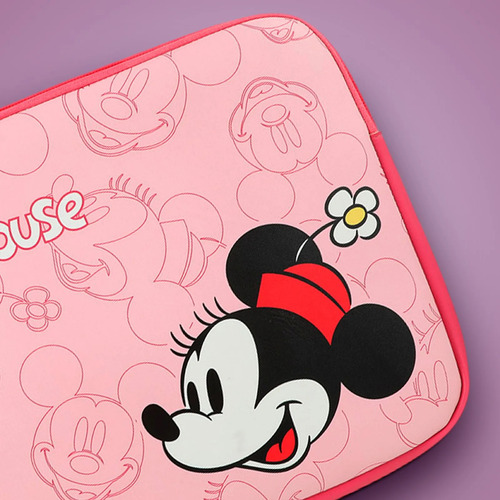 Funda Notebook Laptop Minnie Mouse 13 Pulgadas Rosa Disney