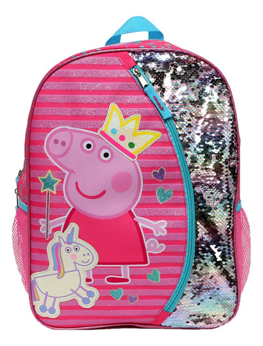 Peppa Pig Backpack For Girls For Kindergarten & Elementary .