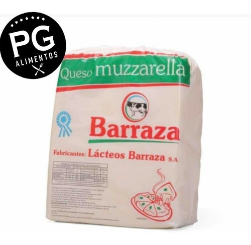 Mozzarella Barraza Plancha Cilindro