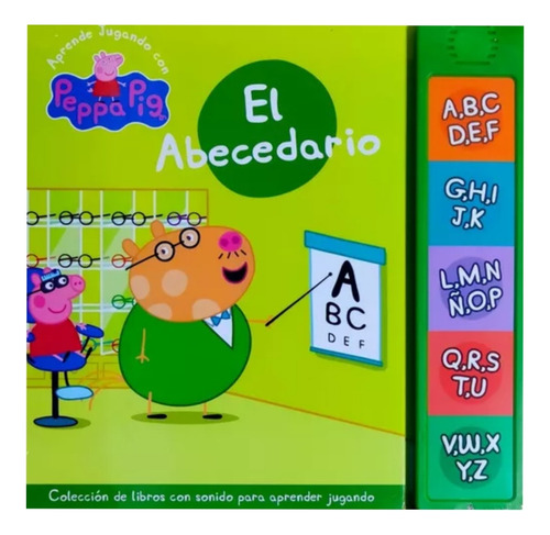 Libros Con Sonidos Peppa Pig El Abecedario Clarín