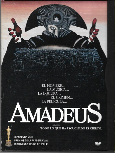 Amadeus Dvd Original Impecable Wolfgang Amadeus Mozart