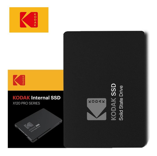 Ssd Kodak 120gb - Disco Sólido Interno Cor Preto