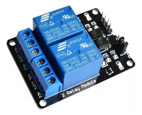 Módulo De Relé De 2 Vías 5v 2 Piezas