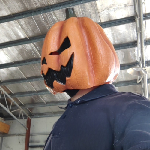 Máscara Completa Con Capucha Para Cosplay De Halloween De Ho