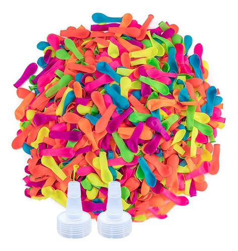 Paquete De 2000 Globos De Agua De Ltex Ecolgicos Para Juegos