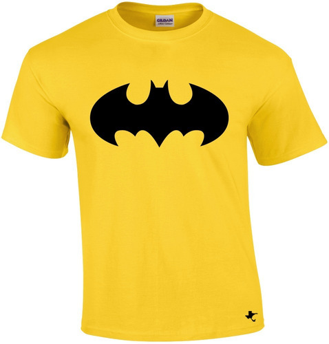 Playera Super Héroes Batman, Logo Retro, Bruce Wayne, Robin