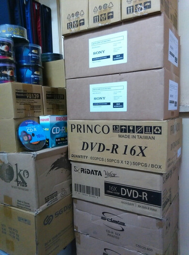 Dvd Virgen Ridata Dvd-r 4.7 Gb Rotulados Originales