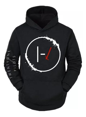 Buzo Canguro Twenty One Pilots Logo Blurryface Unisex