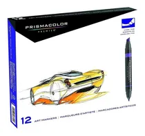 Comprar Marcadores Plumones Artísticos Profesionales Prismacolor 12
