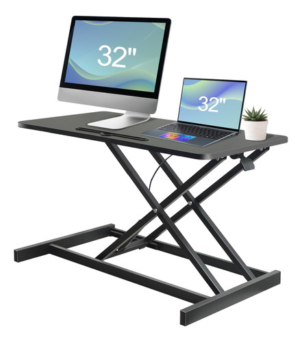 Jd Concept 32 Inch Standing Desk Adjustable Height Converte.