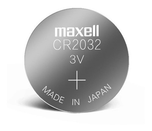 Imagen 3 de 7 de Pila Botón Maxell Cr2032 Tira Por 5 Unidades