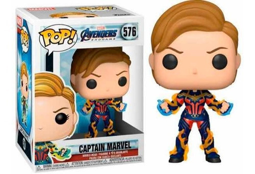 Funko Pop Captain Marvel (new Hair) Endgame