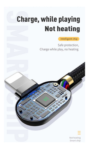 Cabo Usb Ac Lightning Certificado Para iPhone Mcdodo 1,8 M