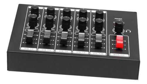 Mezclador De Audio Mezclador Digital Dc 9v Mezclador