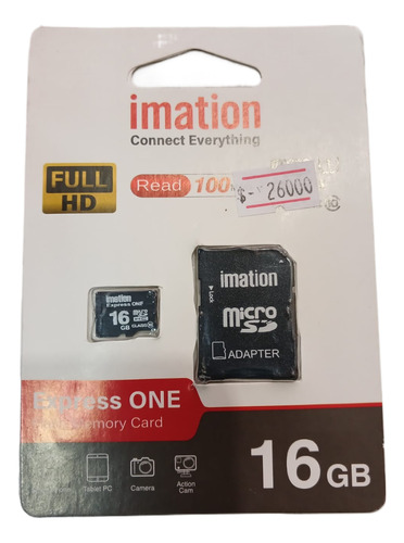 Memoria Microsd 16gb Imation