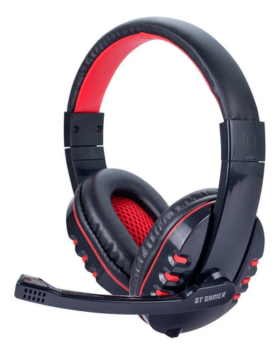 Kit Gamer 4 Em 1 Com Headset, Mouse, Mousepad E Teclado | Gt Cor do mouse Preto Cor do teclado Preto