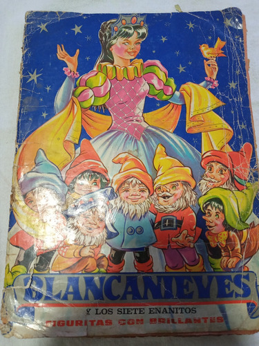 Antiguo Album De Figuritas Blancanieves 