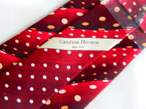 Corbata Carolina Herrera Roja (Usado)