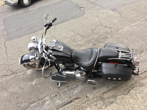 Harley Davidson Deluxe 2009 Preta Com Muitos Acessórios