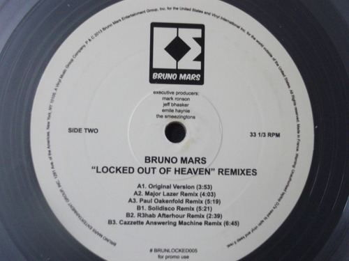 Bruno Mars - Locked Out Of Heaven (original Version) (Usado)