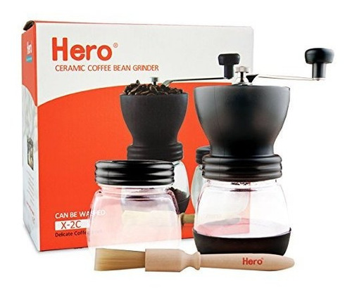 Hero Manual Molinillo De Cafe Molino De Fresas Conicas De Ce