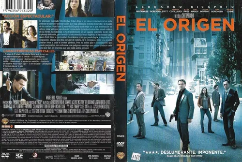 El Origen Dvd Leonardo Dicaprio Inception (Usado)