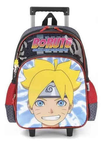 Mochila De Rodas Boruto Next Generations Luxcel Ic38122br-pt